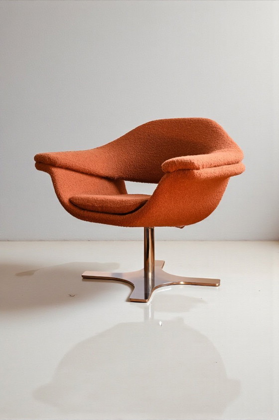 Image 1 of Zwei Hi-Cove-Sessel von Ferruccio Laviani für Molteni & C – neu bezogen