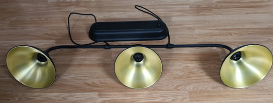 Image 1 of Agunnaryd (Ikea) Industrial Ceiling Lamp - 3 Lamps