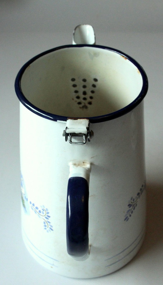Image 1 of Caffettiera di design smaltata Sven Hartman di ELO/Kater Jacob