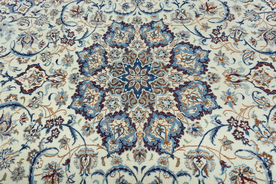 Image 1 of Handgeknoopt Nain 9La met zijde - Oosters tapijt 315 x 208 cm - Fijn & Elegant