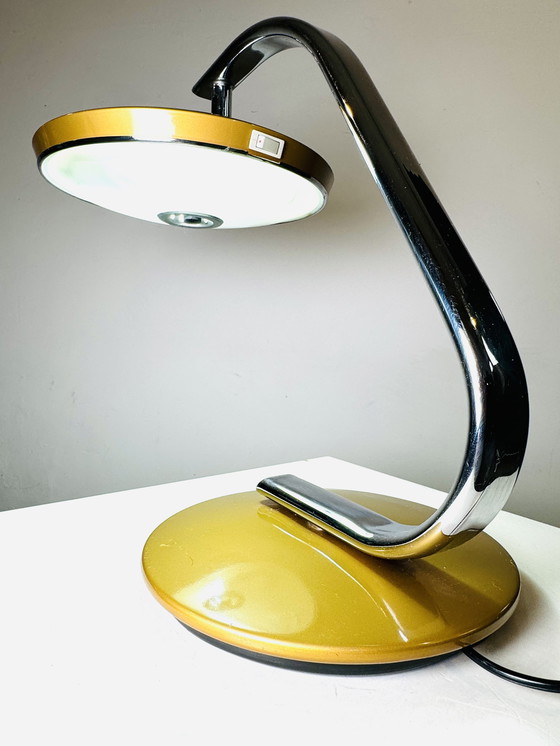 Image 1 of 520-C TABLE LAMP BY LUIS PEREZ DE LA OLIVA FOR FASE, SPAIN, 1960s