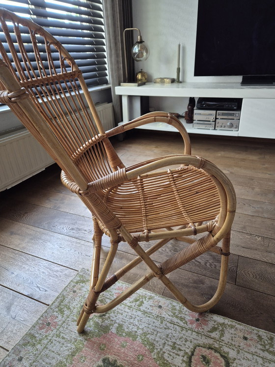 Preciosa silla Rohé Noordwolde – Sillones, Ratán, Mimbre (photo 5 of 6)