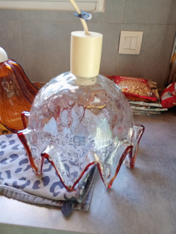 Image 1 of Lustre florale vintage