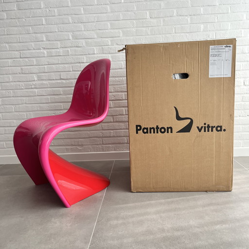 Panton Chair Duo Pink Magenta/ Pink Classic Red Edizione limitata 999 ex.