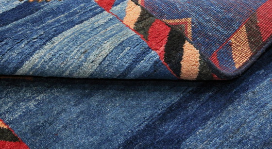 Image 1 of Original Persian carpet Gabbeh Ghashghai Oriental carpet 151 cm x 98 cm Old Natural