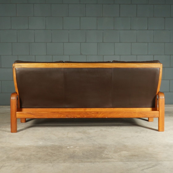 Image 1 of Dänisches Dreisitzersofa - L. Olsen & Son - Teakholz - 1960er Jahre