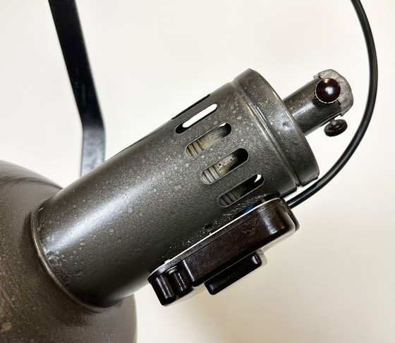 Image 1 of Projecteur de théâtre gris vintage d'Elektrosvit, années 1970