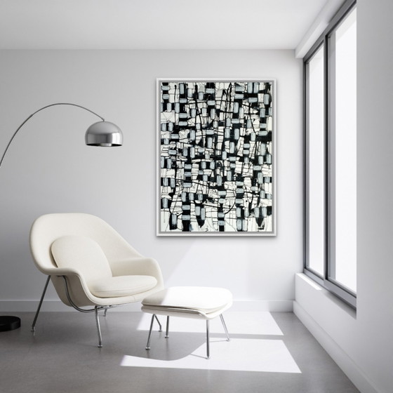 Natia Antadze Abstract Composition XXL – Paintings & Drawings, Canvas (photo 4 of 15)