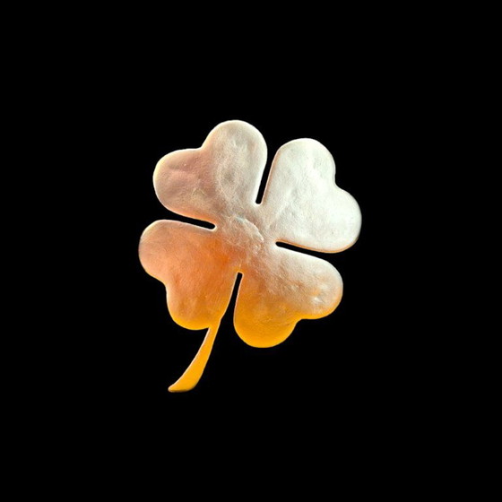 Golden Clover | 23 Karat Blattgold | Limited Edition 01/50 |, MarsDeco, Rahmen, Holz, Andere, Modern (Foto 7 von 8)