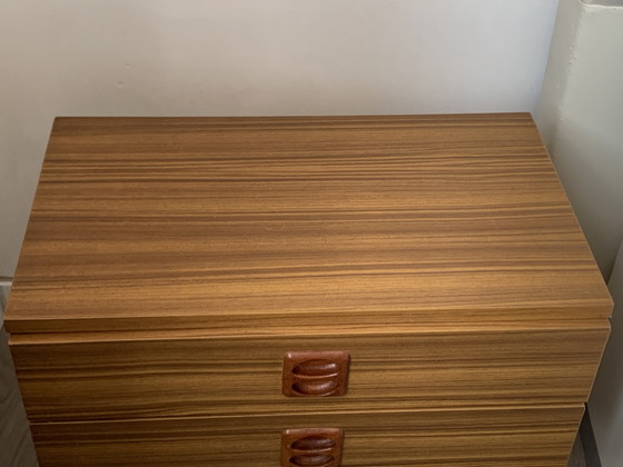 Image 1 of vintage nacht- / ladekastje