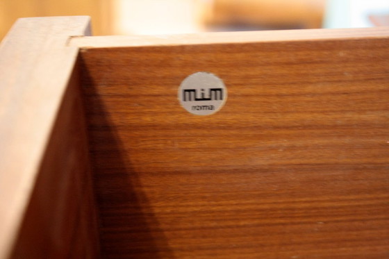 Image 1 of "Urio" modular wall system by Ico and Luisa Parisi for MiM 1957, two-module bookcase, Italy, 1960s