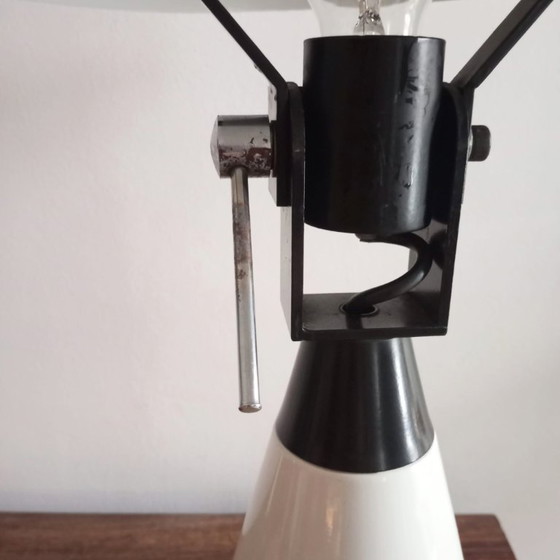 Image 1 of Lampe de table vintage Elio Martinelli Radar, design italien de l'ère spatiale