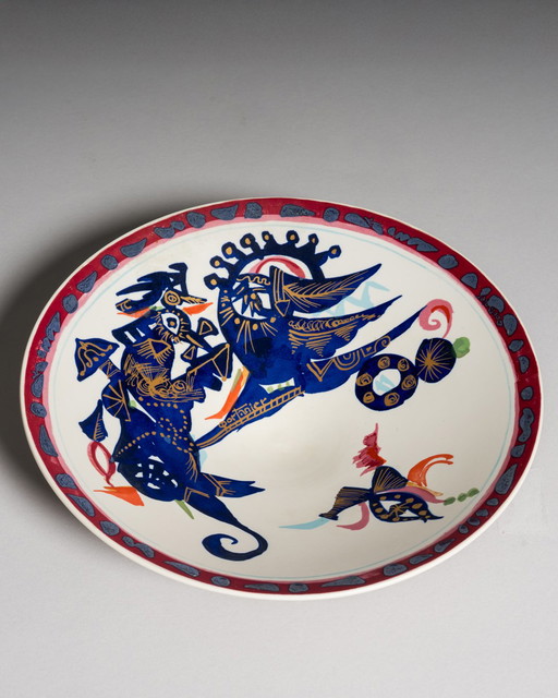 Gilbert Portanier pour Rosenthal - Bol en porcelaine "Alta Mira", vers 1970