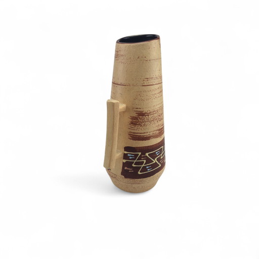 Fohr keramiek vaas 421-25 Mid Century jaren 50 jaren 60