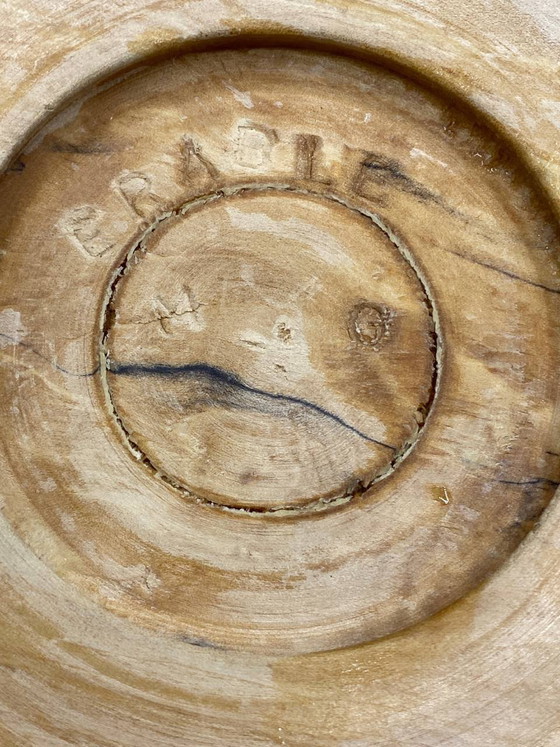 Scatola in acero tornito, intarsi in ebano, firmata dall'artigiano. – Oggetti decorativi (photo 5 of 7)