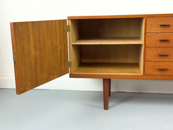 Image 1 of Teak sideboard by Hans J. Wegner for Ry Møbler, 1959