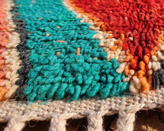 Tapis berbère fait main en laine colorée 200/300cm – Wool (photo 2 of 7)