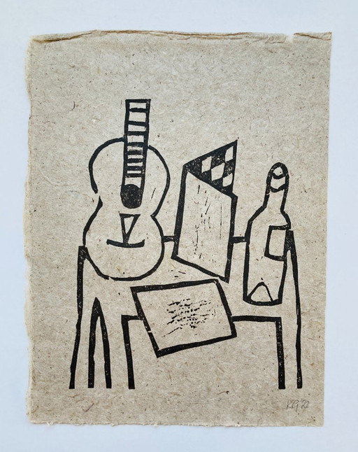 Klaas Gubbels - Houtdruk - 2022