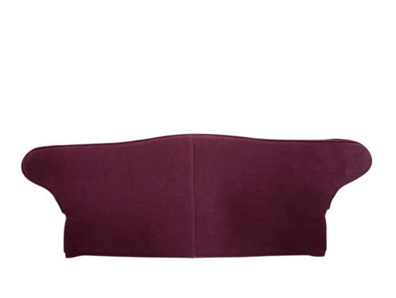 Splendido divano Roche Bobois 2 posti in velluto Rosso Bordeaux – Divani, Textile, Velvet (photo 5 of 15)