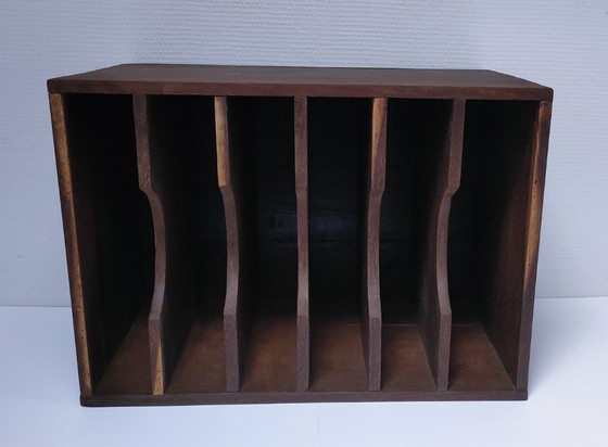 Image 1 of comodino vintage in legno patinato