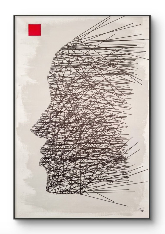 Intersecazioni, Elio, Pinturas y dibujos, Lienzo, Negro (foto 3 de 14)