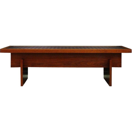 Mesa de centro vintage de palisandro, Dinamarca, década de 1960