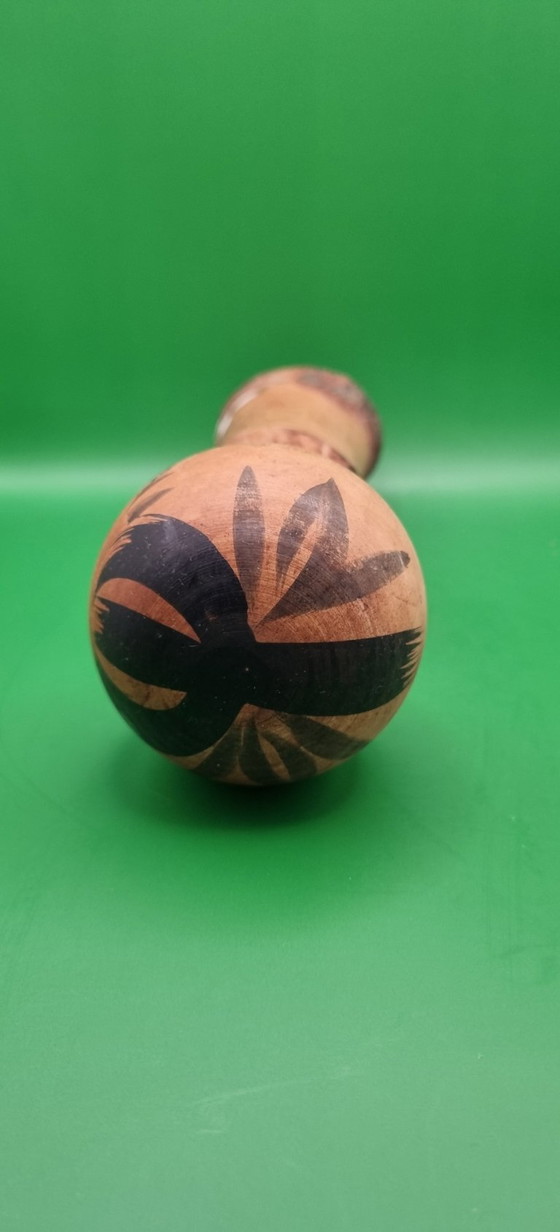 Maki Kokeshi vintage firmata – Oggetti decorativi, Legno (photo 5 of 6)