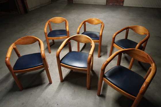 Image 1 of Rainer Daumiller 6 chaises + table