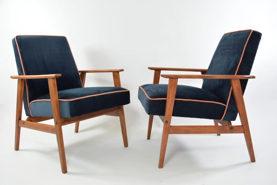 Image 1 of FOX armchair, midnight blue