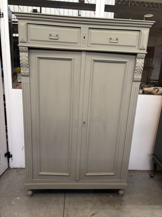 Image 1 of Brocante girls' wardrobe / sideboard