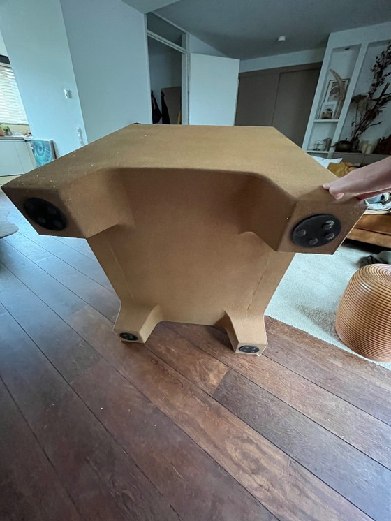 Image 1 of Silla de diseño holandés Ameba con aspecto de corcho