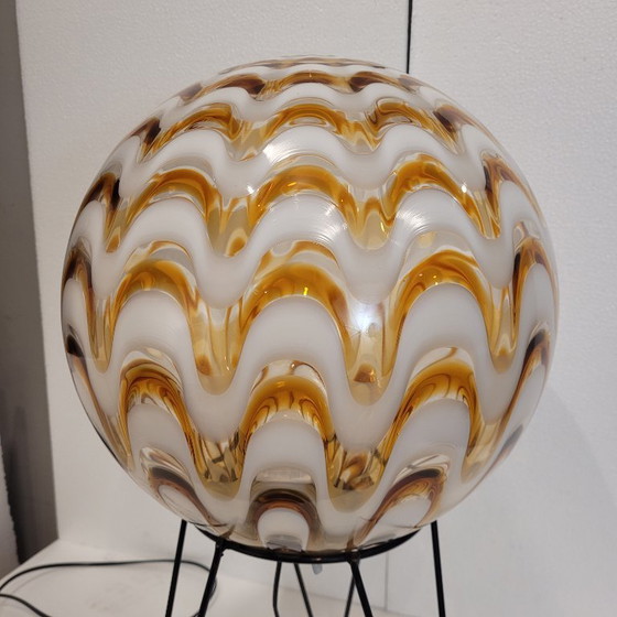 Image 1 of Tisch-/Deckenleuchte, Muranoglas, Mazzega-Stil, 1970er Jahre – Italien