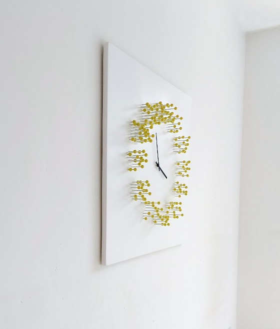 Image 1 of "MOCAP" illusionistische wandklok / wandsculptuur door JAN PAUL