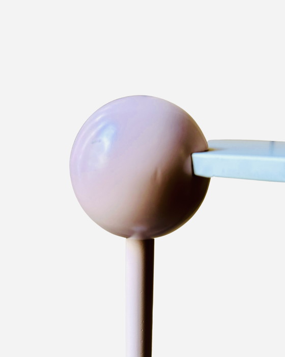 Image 1 of Tavolino "Piccolo" in stile Memphis – Edward Geluk per ArCo, Paesi Bassi, 1984 Girevole