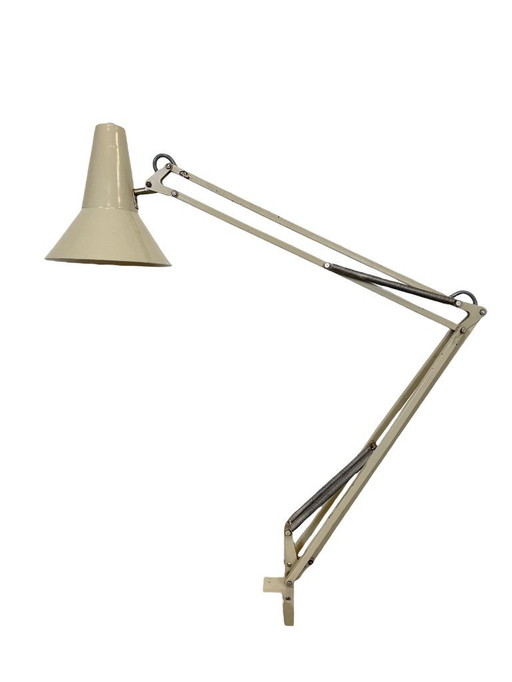 Vintage Beige Architect Table Lamp from Fax, 1970s