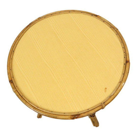 Image 1 of Set vintage di sedie in rattan Poltrone Boho