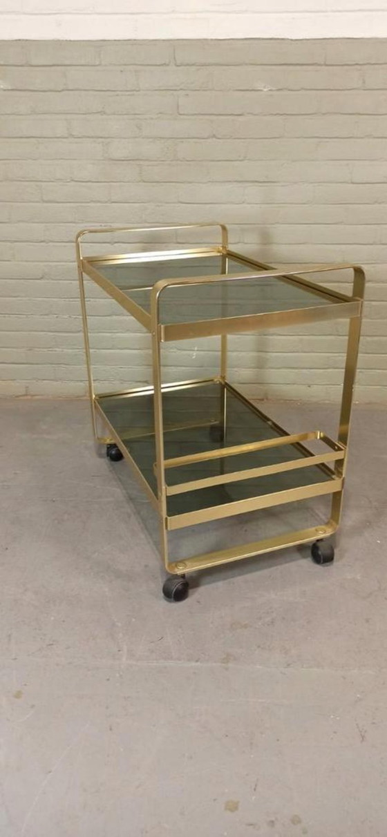 Image 1 of Chariot de bar Space Age de Handwerk