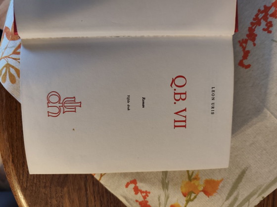 vintage Leon Uris boeken set, Hollandia, Koffietafelboeken, Papier, Gold (foto 3 van 7)