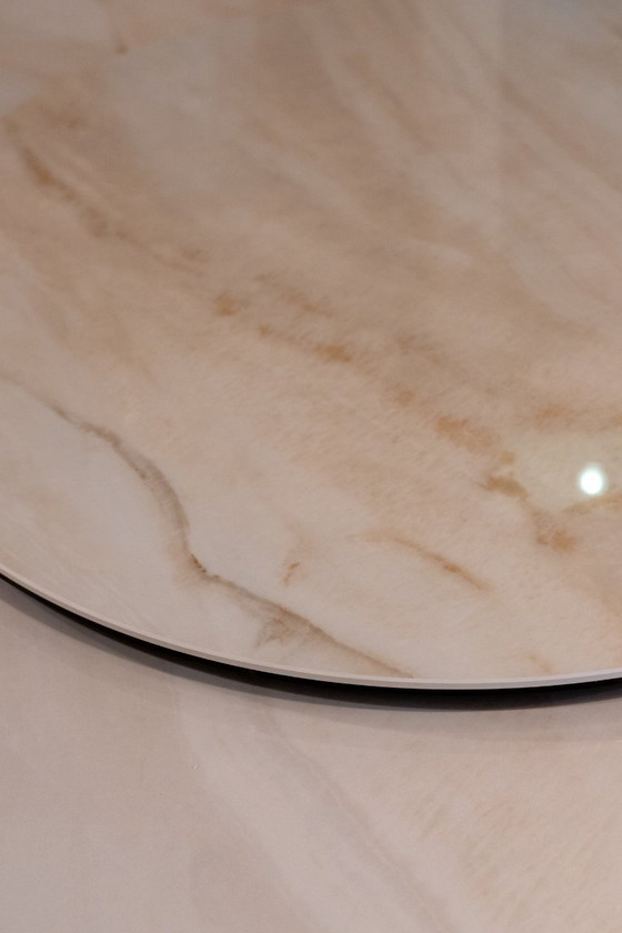 Image 1 of Calligaris Ceramic Round Dining Table | Cartesio 