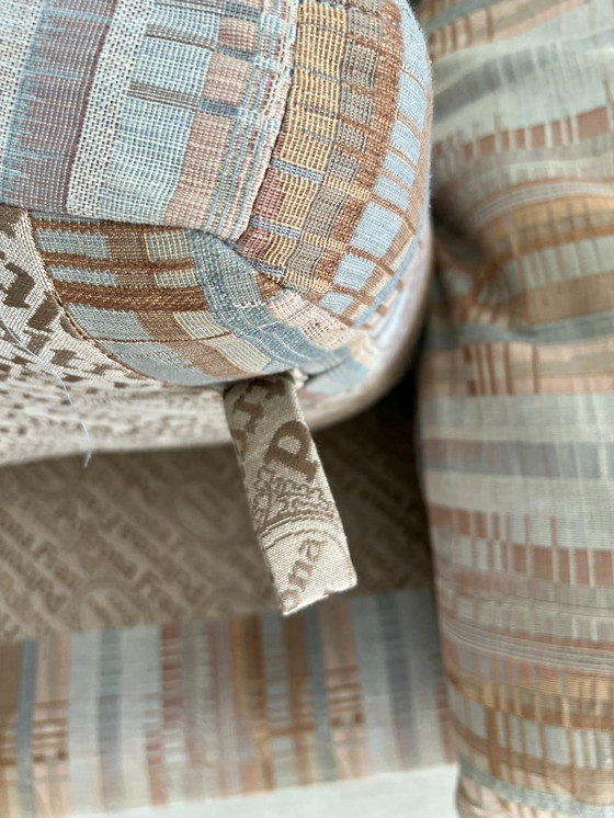 Image 1 of Poltrona Frau - Sofa - Wood, Fabric - Set of Two Sofas