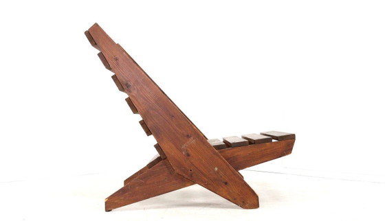 Image 1 of Chaise ciseaux vintage des années 1950