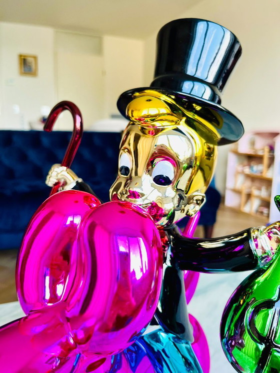 SCULPTURE MONOPOLY Richie Rich Statue Pop Candy Style Art Koons Banksy Alec Kaws – Fiberglass (photo 4 of 12)
