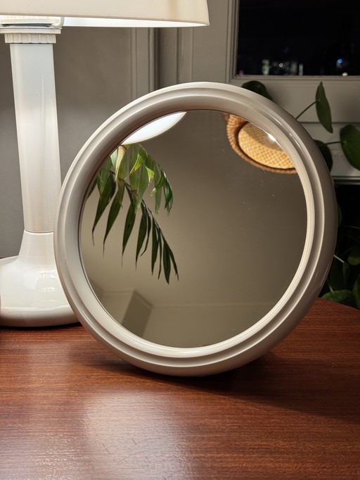 Miroir Tigre Vintage - Retro Space Age - Made In Holland 1970S