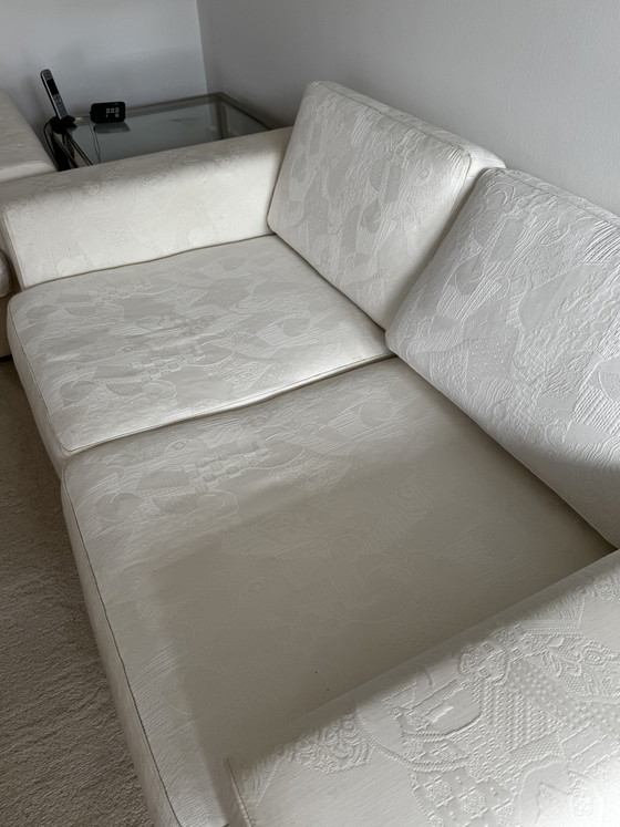 Image 1 of Interprofil Sofa Set, 2x Sofa + Ottoman, cream white, high quality