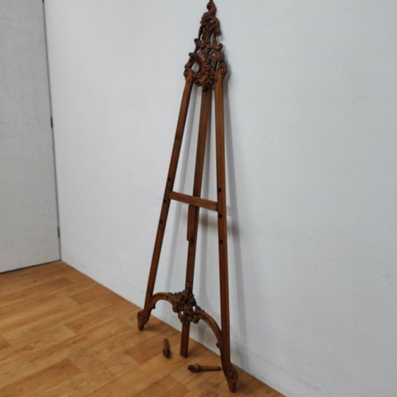 Image 1 of Cavalletto antico in stile rococò. Supporto per pittura, cavalletto