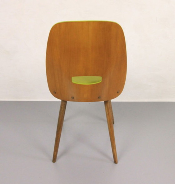 Image 1 of 4x Chaises Tatra "Spring Grass" (herbe de printemps)