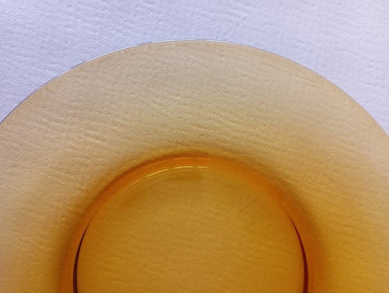 Image 1 of Vereco vintage amber dinner plates