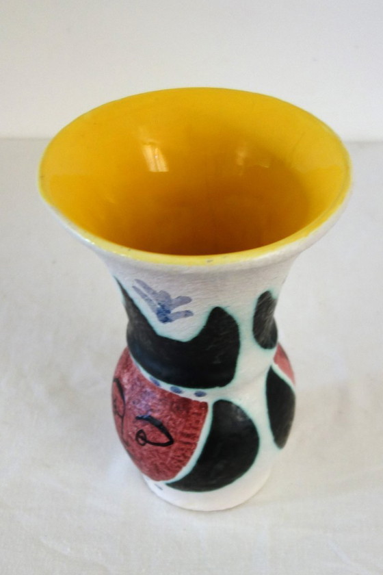 Image 1 of Vaso in ceramica Jacques Sagan, Vallauris, anni '50