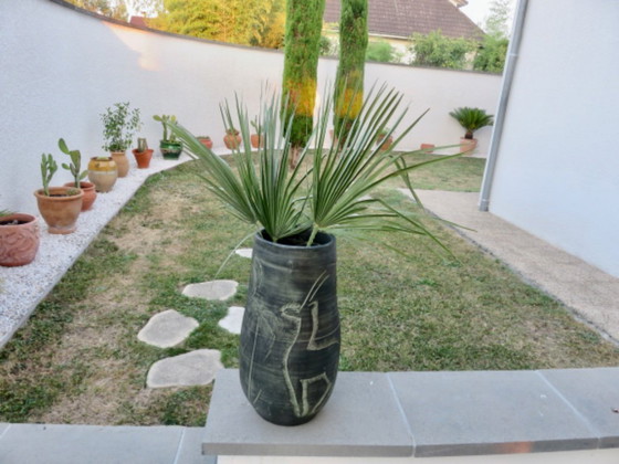 Image 1 of Important ceramic vase by Francisco Figueras, Catalonia, Spain