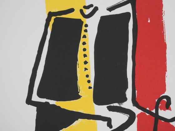 Fernand Léger: Charlie Chaplin, gesigneerde lithografie – Litho's & Zeefdrukken, Paper (photo 7 of 8)